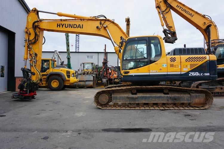 Hyundai R260LC-9A Lánctalpas kotrók