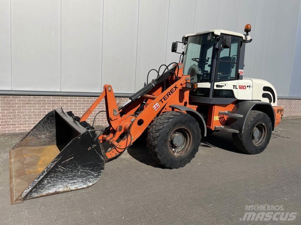 Terex TL120 Gumikerekes homlokrakodók
