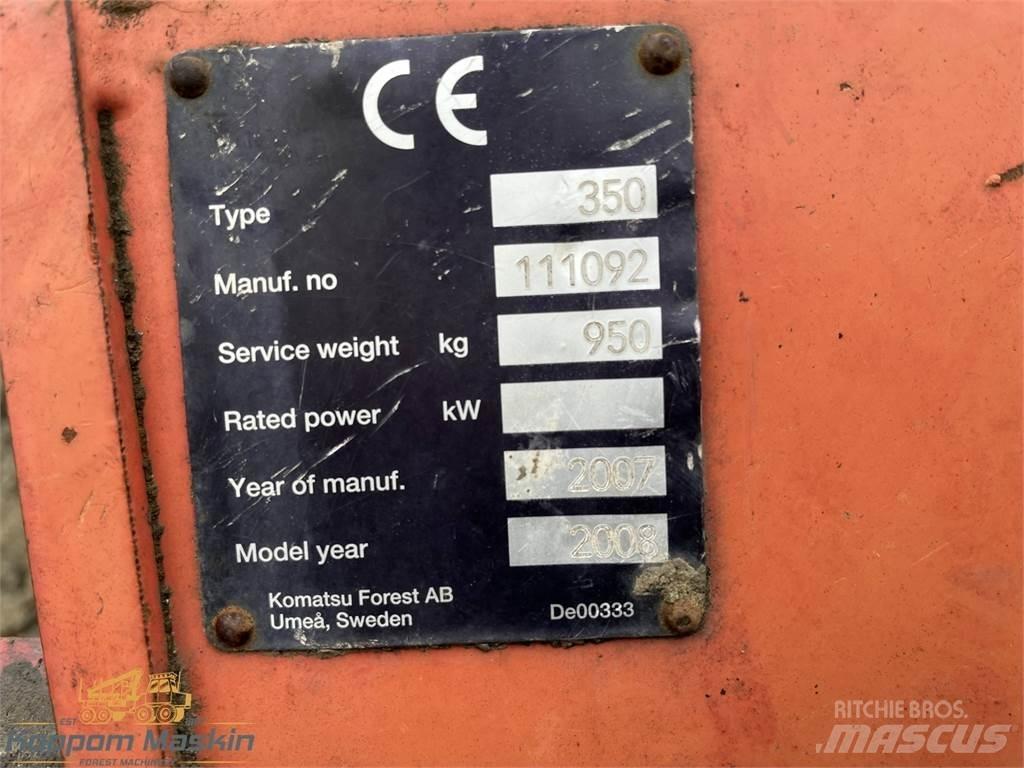 Valmet 350.1 Betakarító fejek