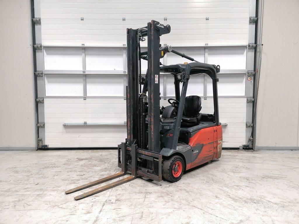 Linde E16L-02 Elektromos targoncák