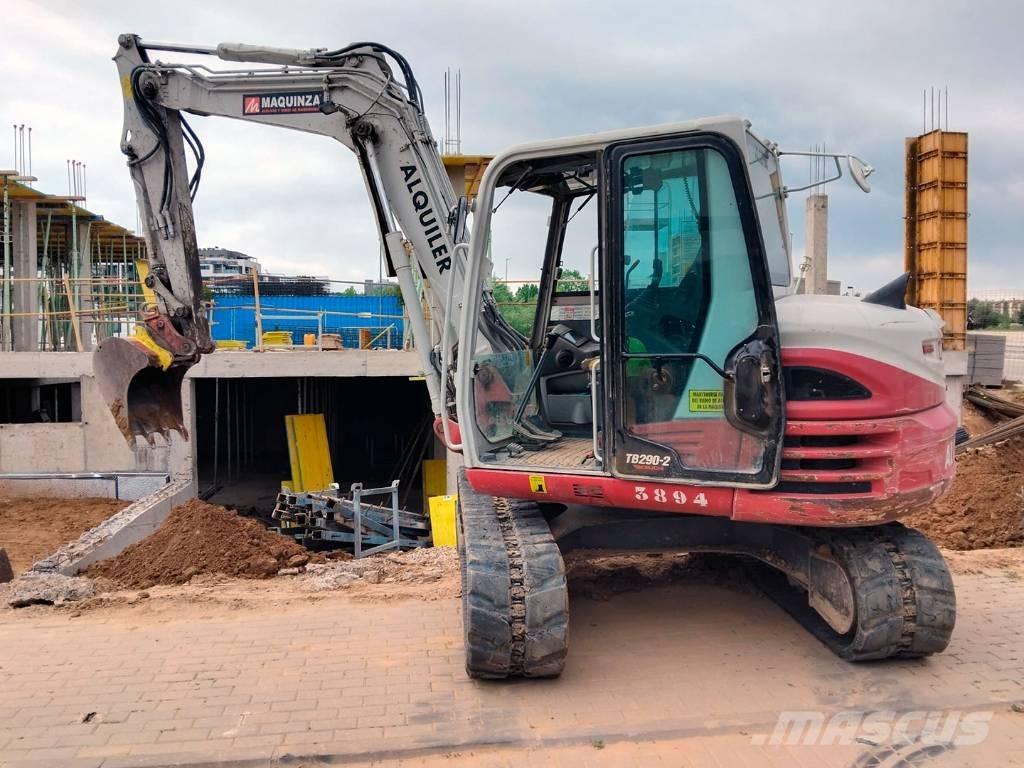 Takeuchi TB290 Mini kotrók < 7t