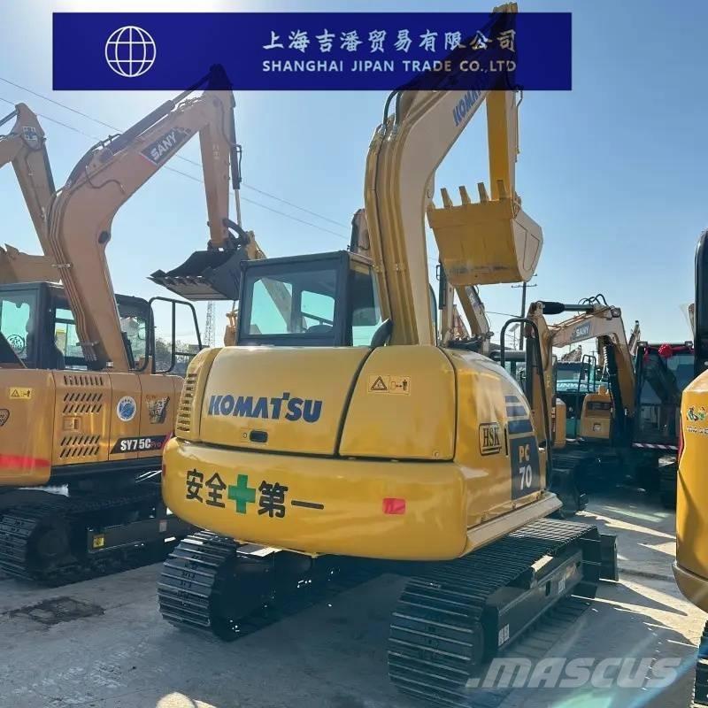 Komatsu PC 70 Mini kotrók < 7t