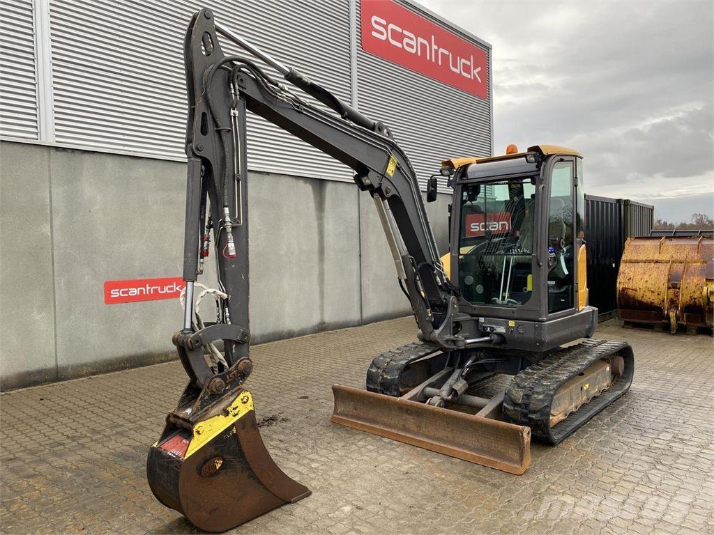 Volvo ECR50 Gumikerekes kotrók