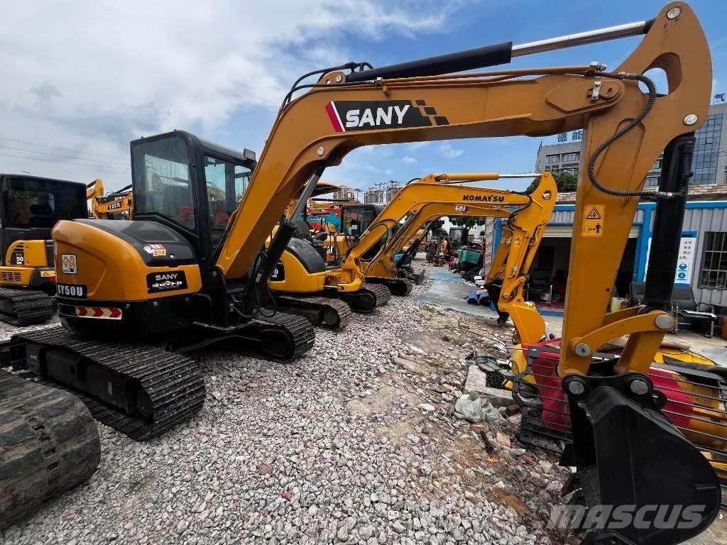 Sany SY 50 U Mini kotrók < 7t