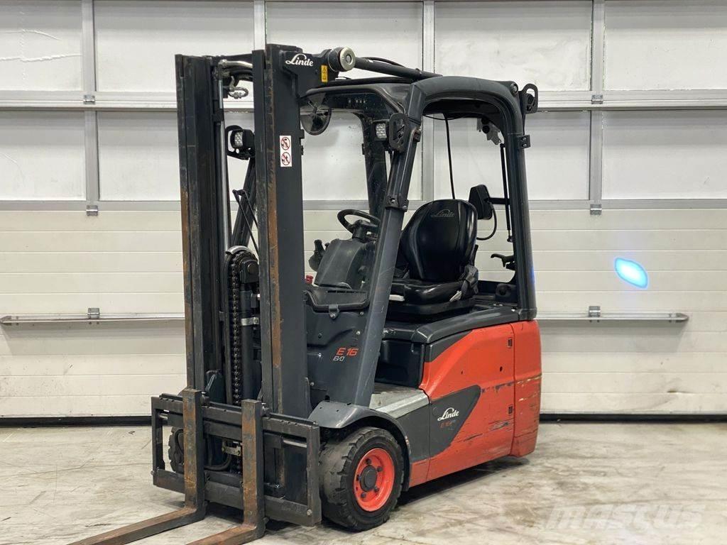 Linde E16C-02 Elektromos targoncák