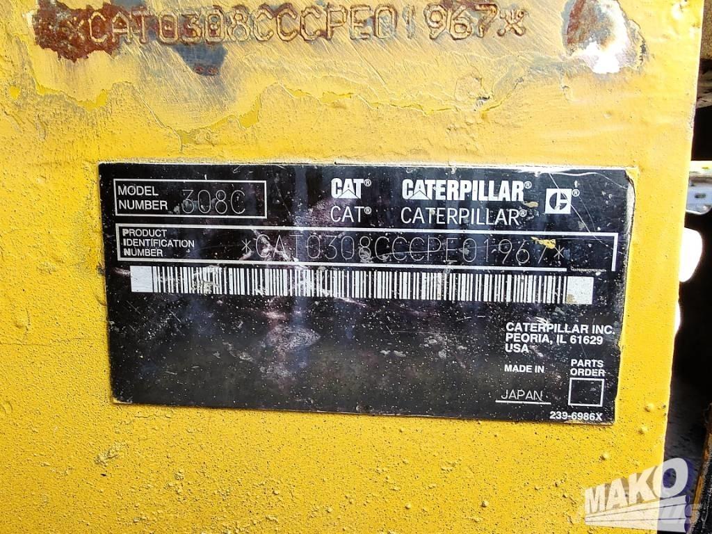CAT 308 C Közepes (midi) kotrók 7 t - 12 t