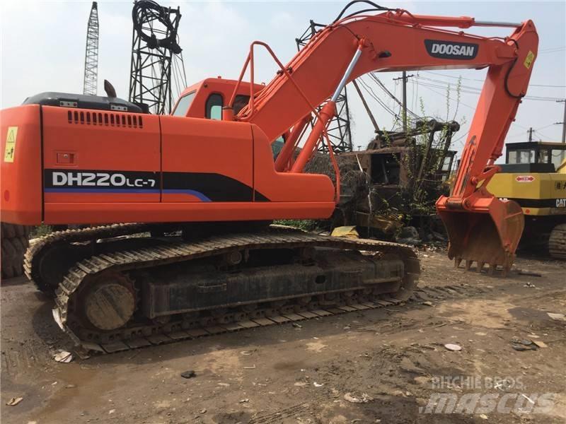 Doosan dh220lc-7 Lánctalpas kotrók