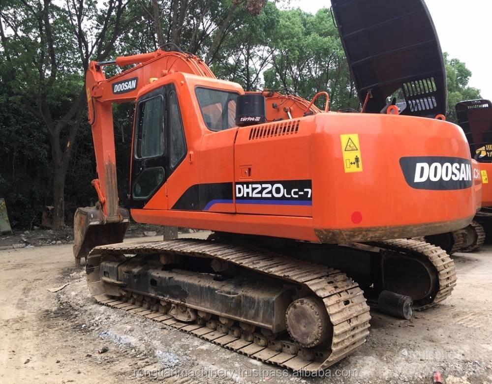 Doosan dh220lc-7 Lánctalpas kotrók