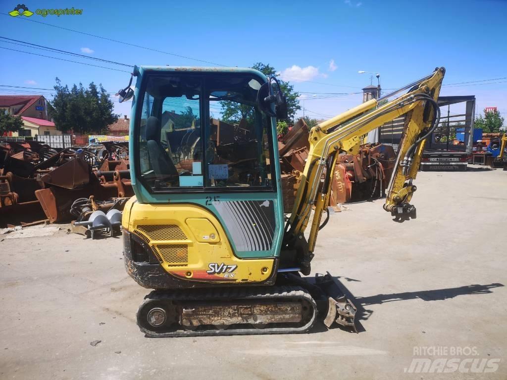 Yanmar SV 17 EX Mini kotrók < 7t