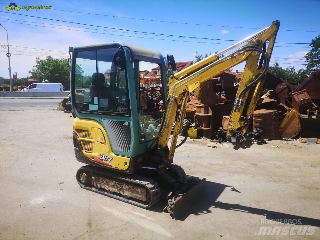 Yanmar SV 17 EX Mini kotrók < 7t