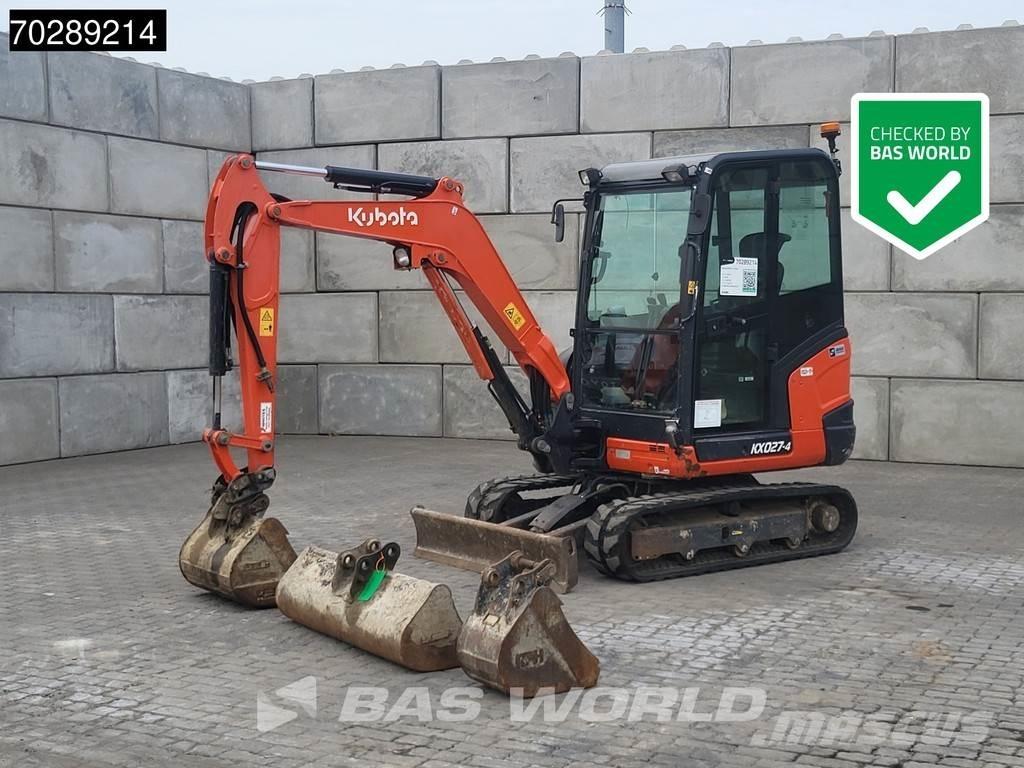 Kubota KX027-4 Mini kotrók < 7t
