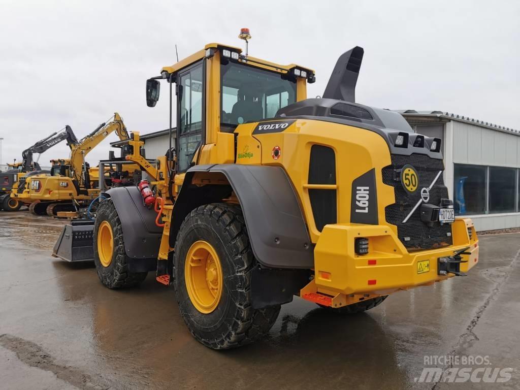 Volvo L60H2 Gumikerekes homlokrakodók