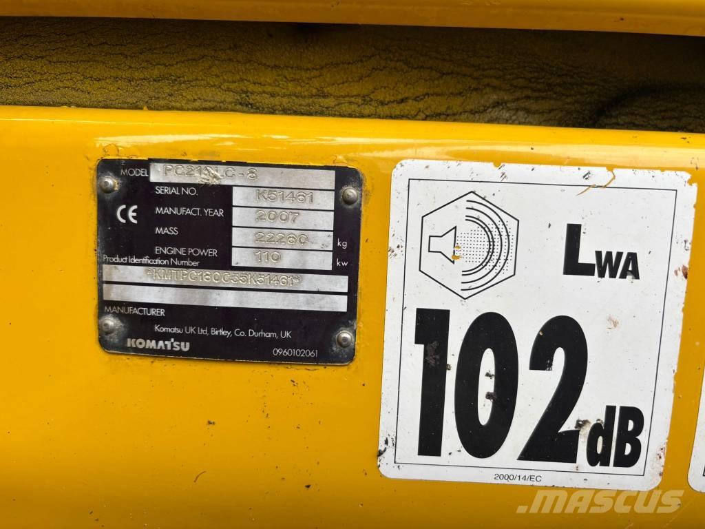 Komatsu PC 210 LC-8 Lánctalpas kotrók