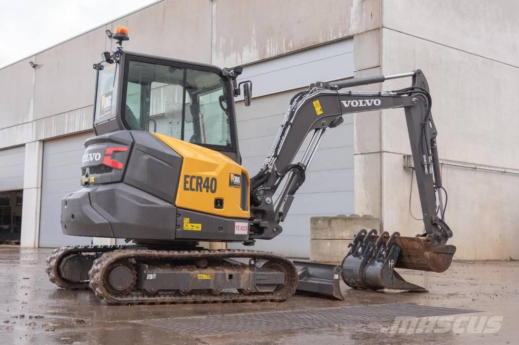 Volvo ECR 40 F Lánctalpas kotrók