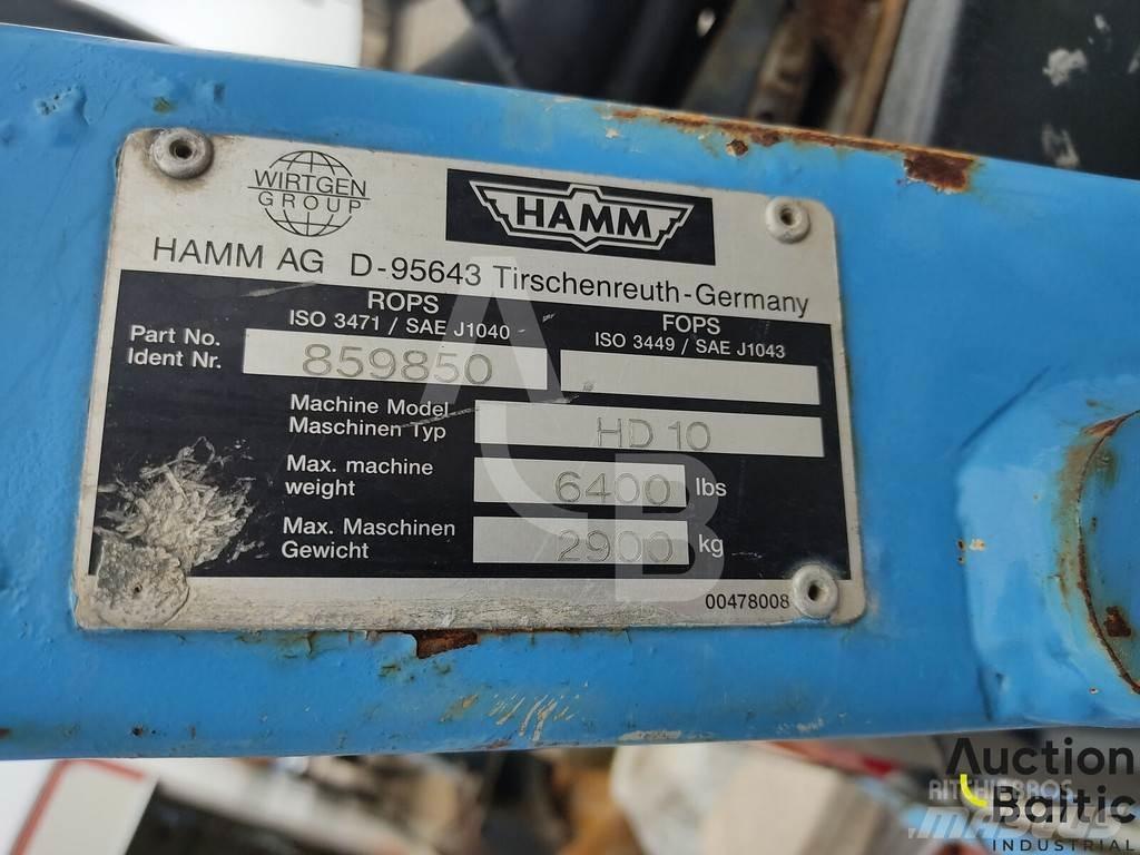 Hamm HD 10 Egyéb hengerek