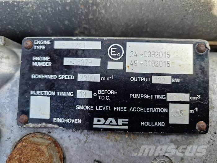  Engines RS 222 L Haszonjárművek - Egyéb