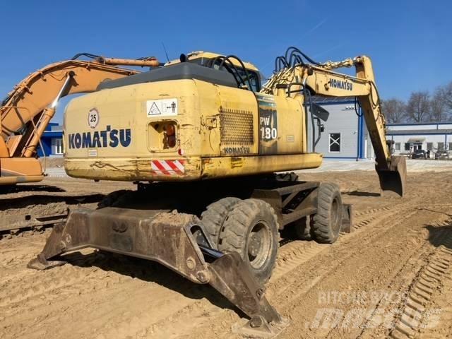 Komatsu PW 180-7K Gumikerekes kotrók