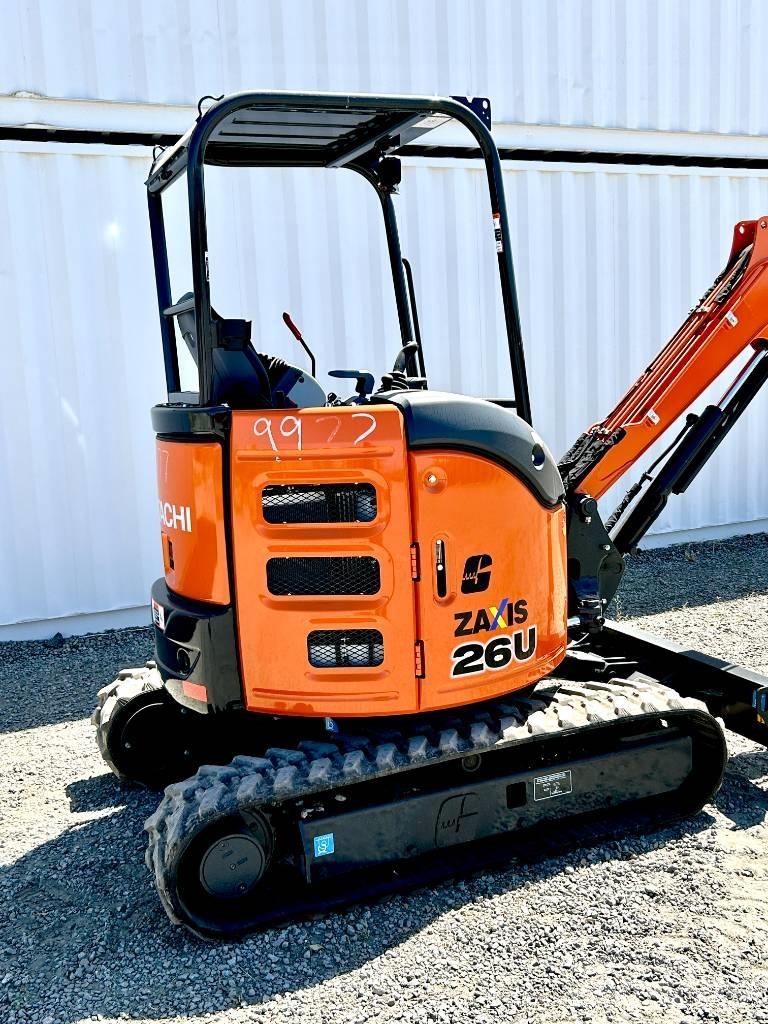 Hitachi ZX26U-5N Mini kotrók < 7t