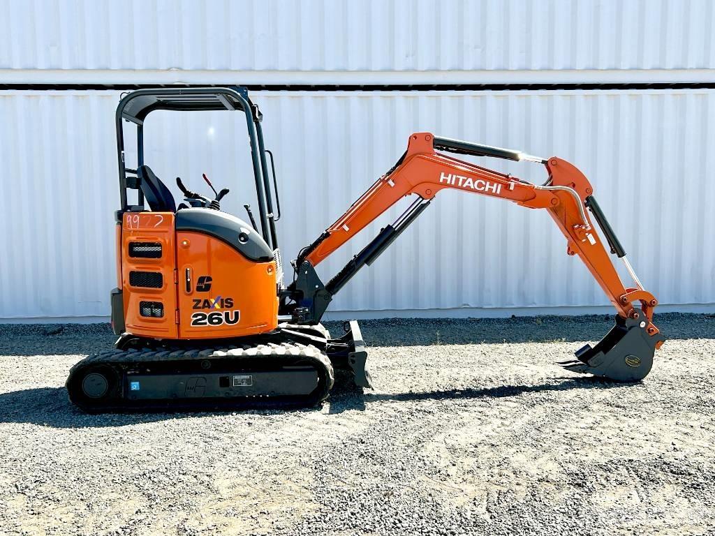 Hitachi ZX26U-5N Mini kotrók < 7t