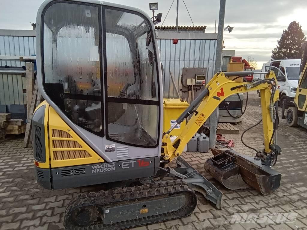 Wacker Neuson ET 16 Mini kotrók < 7t