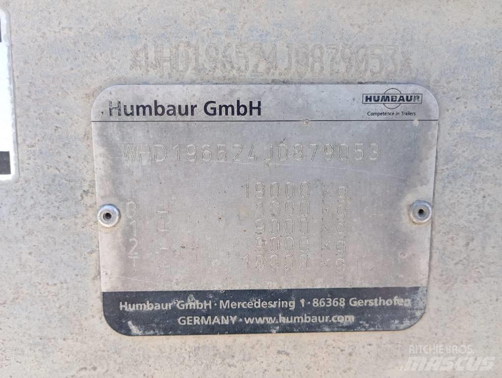 Humbaur WHD 196524 Dobozos pótkocsik