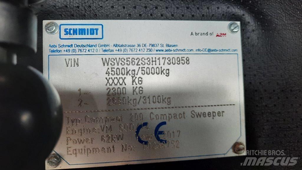 Schmidt Swingo 200 Úttakarító gépek