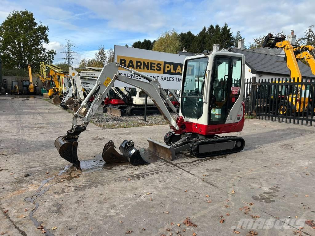 Takeuchi TB 216 Mini kotrók < 7t