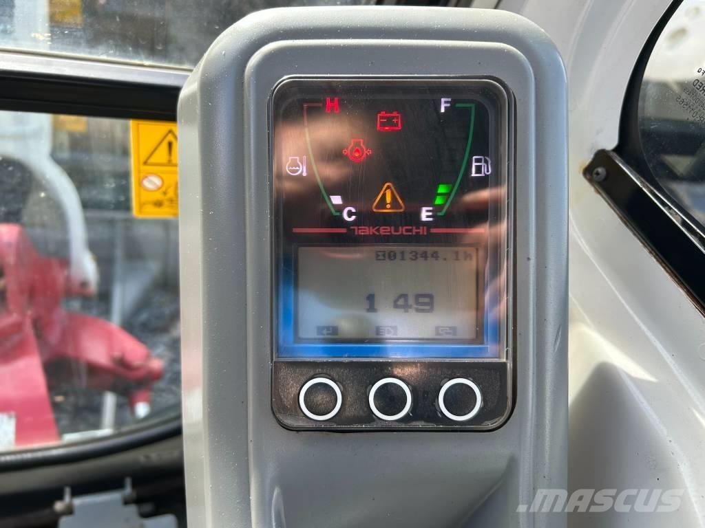 Takeuchi TB 216 Mini kotrók < 7t