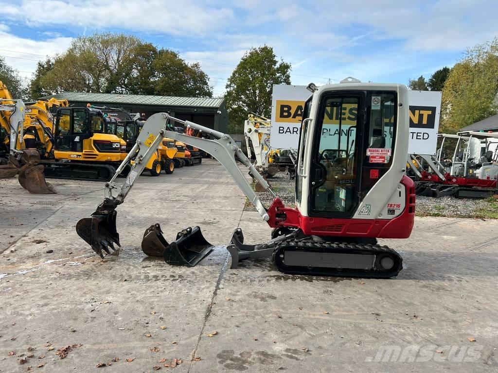 Takeuchi TB 216 Mini kotrók < 7t