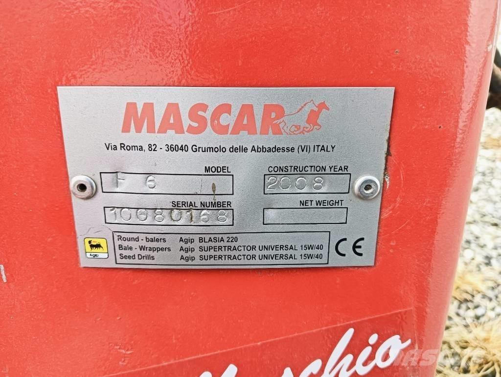 Mascar 6 FILE Precíziós vetőgépek
