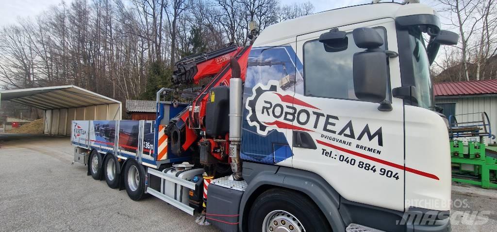Scania G 490 Darus teherautók