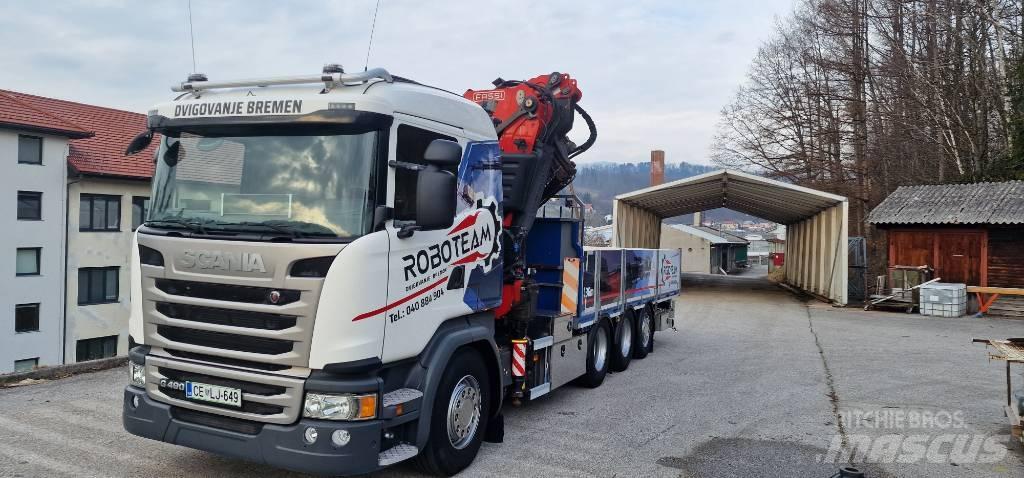 Scania G 490 Darus teherautók