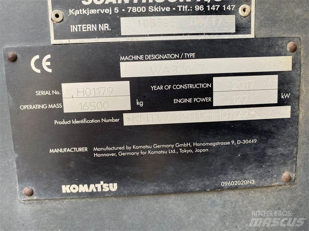 Komatsu WA320-7 Gumikerekes homlokrakodók