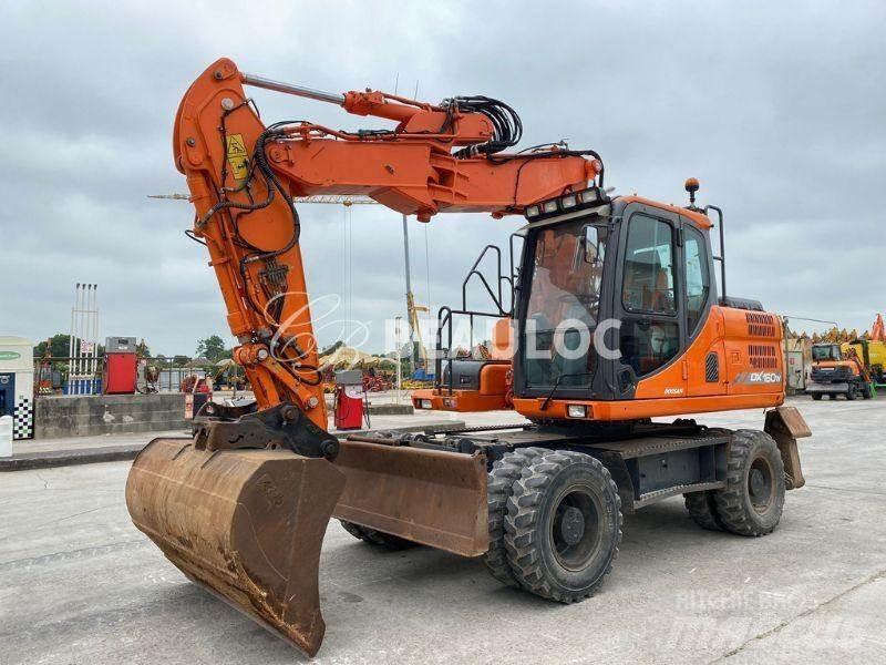Doosan DX160W Gumikerekes kotrók