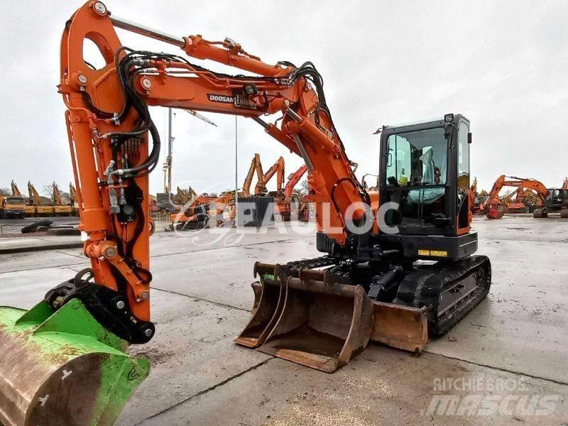 Doosan DX85R Lánctalpas kotrók