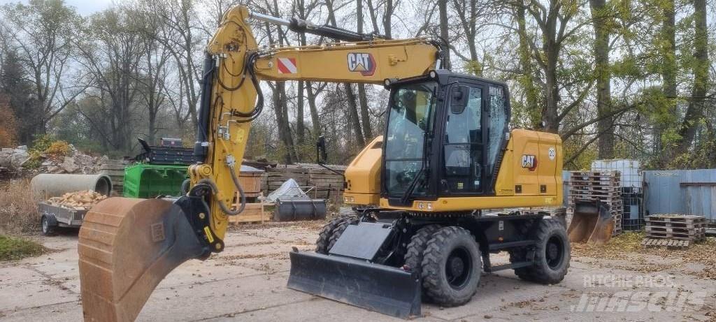 CAT M314 F Gumikerekes kotrók