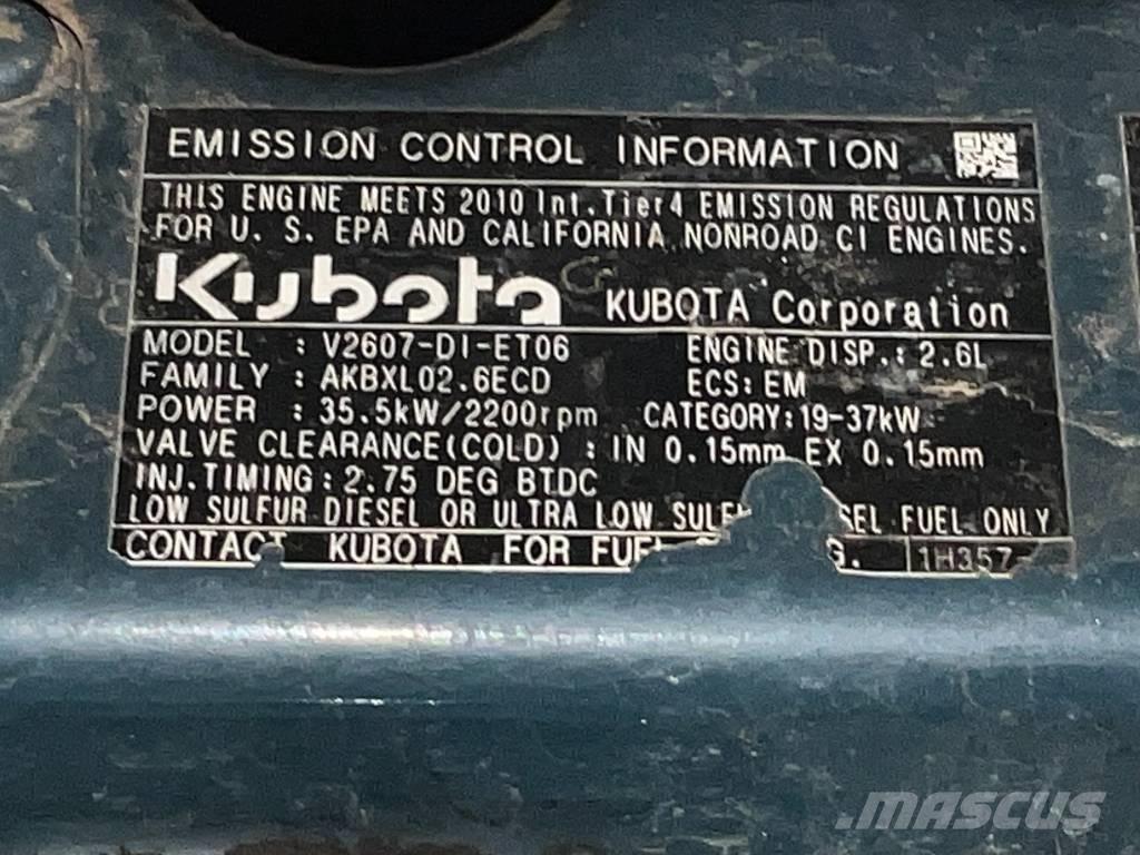 Kubota U 55-4 Mini kotrók < 7t