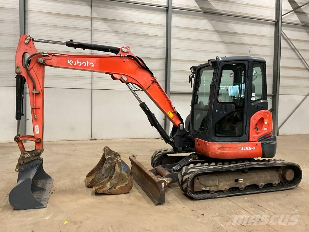Kubota U 55-4 Mini kotrók < 7t