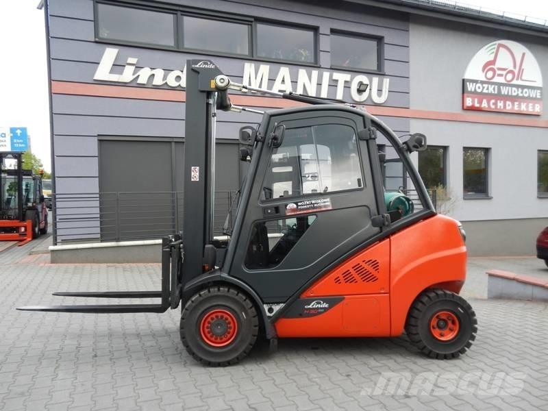 Linde H 30 T-03 Gázüzemű targoncák