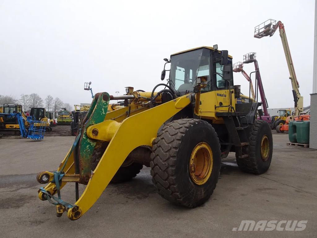 Komatsu WA380-5H Gumikerekes homlokrakodók