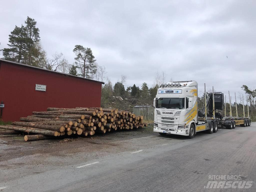 Scania R 650 Rönkszállító teherautók