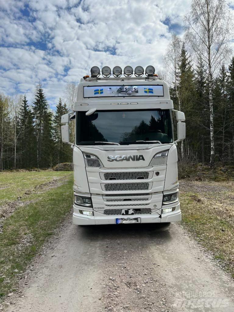Scania R 650 Rönkszállító teherautók