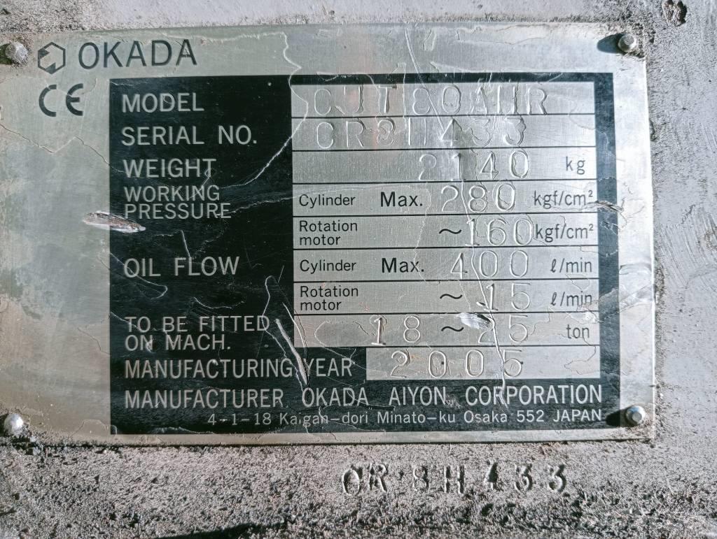 Okada CUT80 AHR Vágószerkezetek