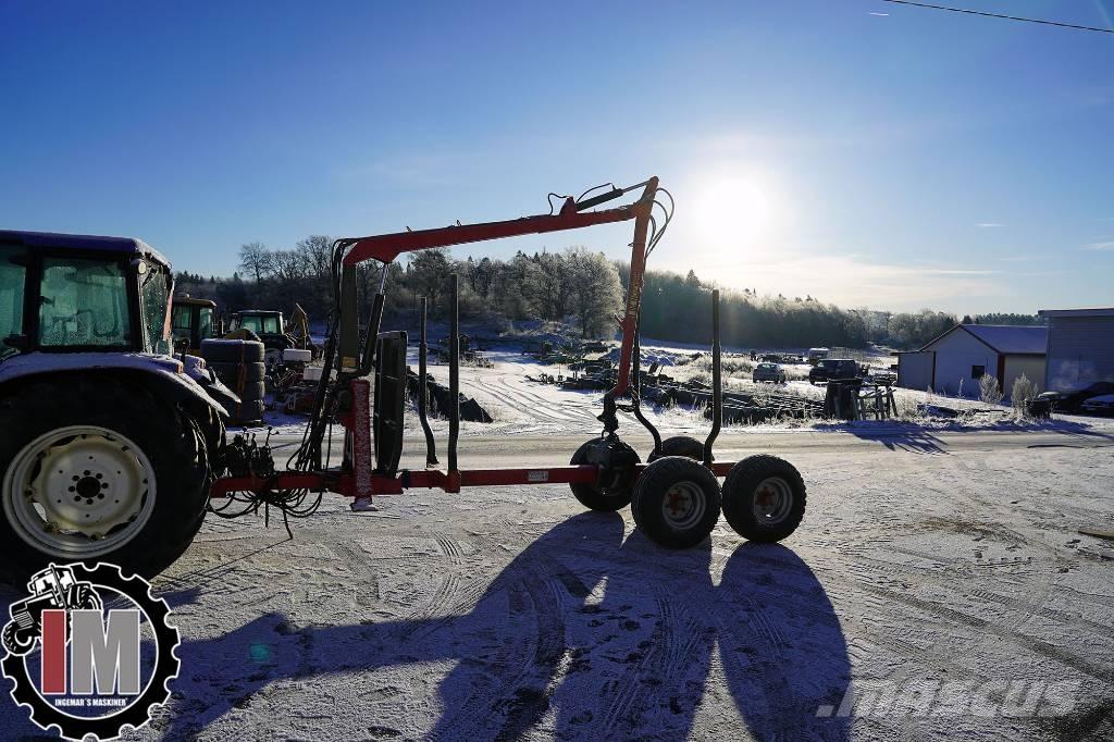 Patu 65/75 - Skogsvagn Erdészeti pótkocsik