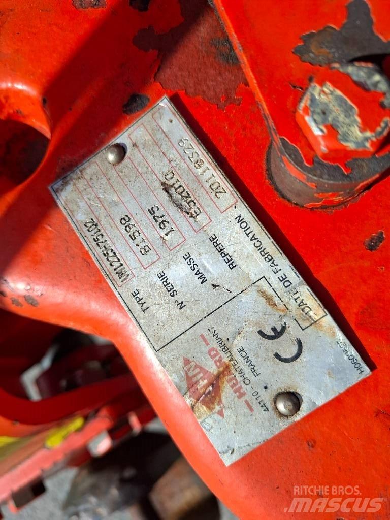 Kuhn Vari-Master 122 Váltvaforgató ekék
