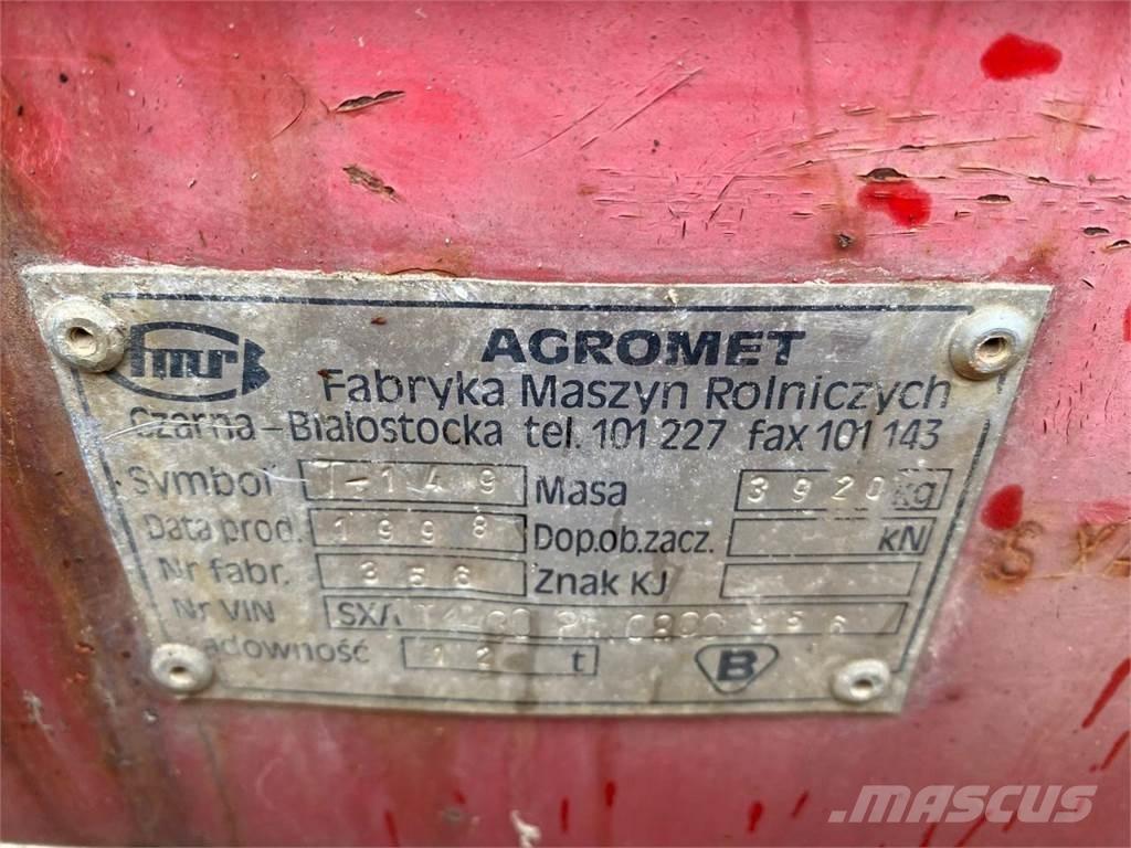Agromet T-149 Billenő pótkocsik