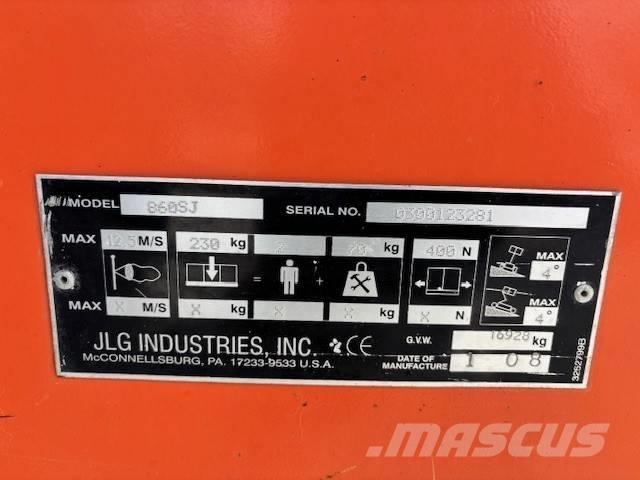 JLG 860 SJ Teleszkópos emelők