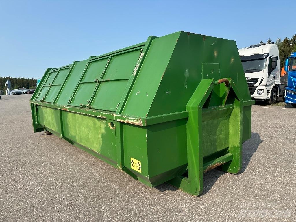  Vaihtolava Roskalava Szétszerelhető rakodók
