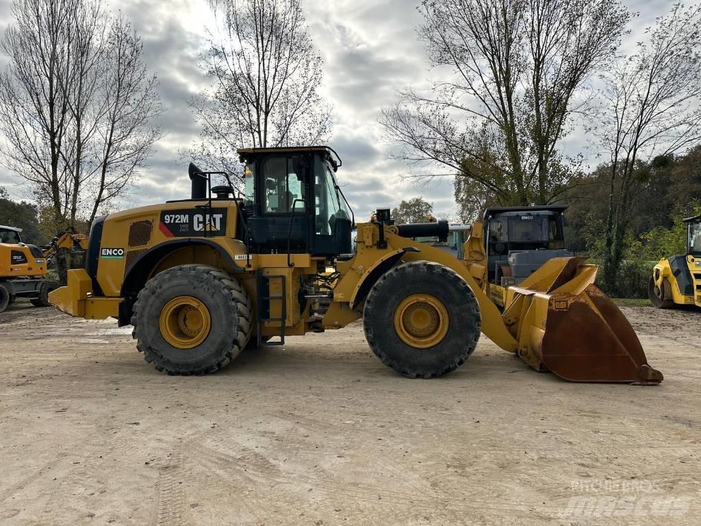 CAT 972MXE Gumikerekes homlokrakodók