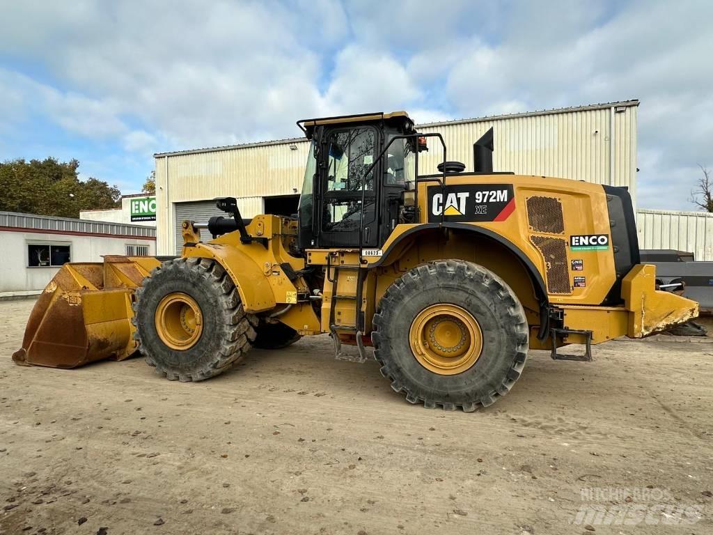 CAT 972MXE Gumikerekes homlokrakodók